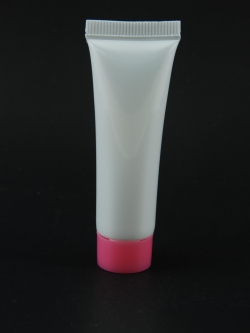 หลอดโฟม 10 กรัม สี ขาว (เคลือบเงา) แพคละ 10 ใบ