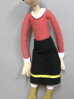 สาวน้อย โอลีฟ (Olive Oyle) ขนาด 14 นิ้ว (มือสอง)