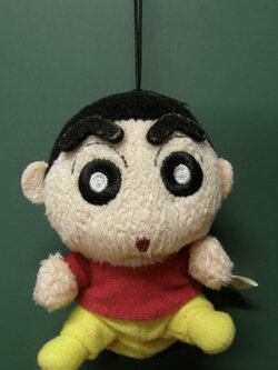 ตุ๊กตาแขวนกระเป๋า ชินจัง ขนาด 4 นิ้ว (มือสอง)