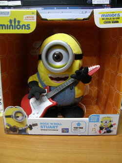 Rock'n Roll Stuart ขนาด 10 นิ้ว (Interactive minion)