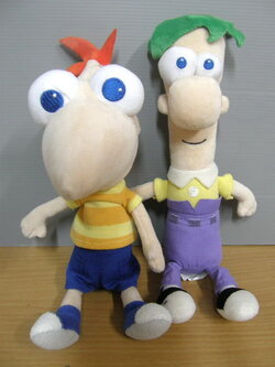 Phineaf & Ferb ขนาด 10 นิ้ว (มือสอง)