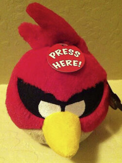 นกสีแดง ในชุด Angry Birds Space ขนาด 5 นิ้ว ร้องได้