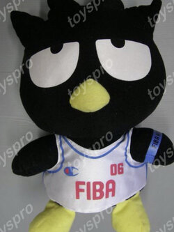 แบดซ์ มารุ (Badtz Maru) ชุดนักกีฬาบาสเก็ตบอล ขนาด 12 นิ้ว