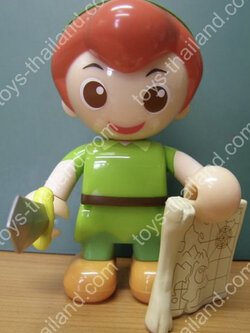 ปีเตอร์ แพน พร้อม Accessories (ดาบ และแผนที่) ขนาด 4.5