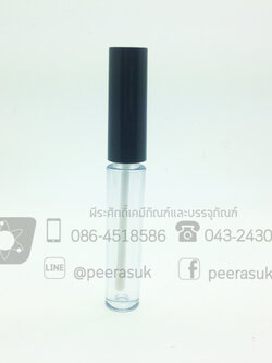 หลอดลิปกลอส 3g ฝาดำ แพคละ 10 ชิ้น