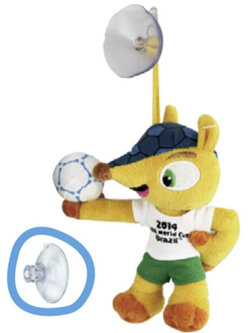 ฟูเลโก (Fuleco) ขนาด 6 นิ้ว (ฟุตบอลโลก 2014)