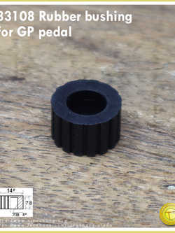 83108 Rubber bushing for GP pedal