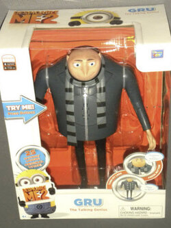 แอคชั่น ฟิคเกอร์ "กรู" (Gru - The Talking Genius)