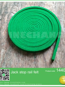 14406 Jack stop rail felt UP