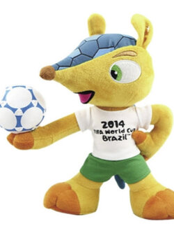 ฟูเลโก (Fuleco) ขนาด 16 นิ้ว (ฟุบอลโลก 2014)