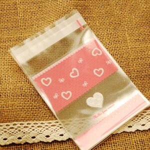 ถุงพลาสติกฝากาวพิมพ์ลาย