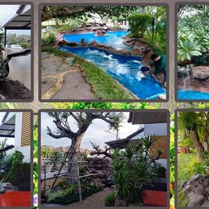 สวนหน้าบ้าน โทร 065-3549747 แต่งสวน จัดสวน บ้านและสวน ดูแลสวน ผ่อนคลาย ด้วยน้ำตกจำลองสวนหิน