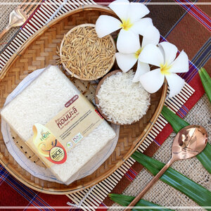 ข้าวหอมมะลิสุรินทร์อินทรีย์ 500 กรัม ข้าวหอมมะลิสุรินทร์ออร์แกนิค 500 กรัม