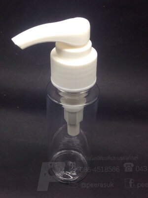 SA60 ml ใส+ปั้มขาว แพคละ 10 ชิ้น