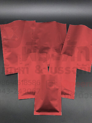 ซองฟอยล์ซีล 3 ด้าน สีแดง