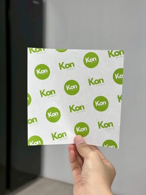 ผลงานกระดาษรองขนม