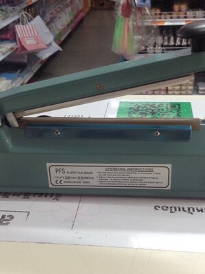 เครื่องซีลมือกด 8 นิ้ว