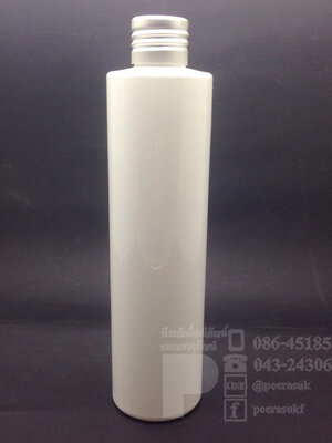 SA250 ml ขาว+จุกตัน+ฝาเกลียวสีเงิน แพคละ 10 ชิ้น