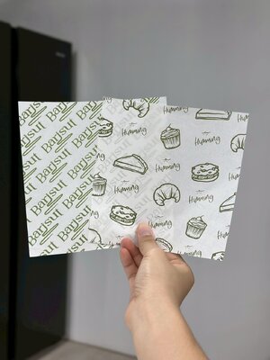 ผลงานกระดาษรองขนม