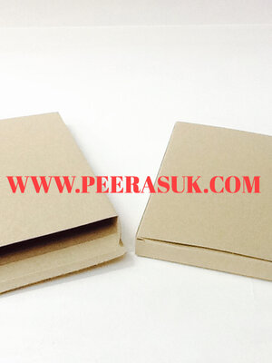 กล่องกราฟน้ำตาล แพคละ 10 ใบ