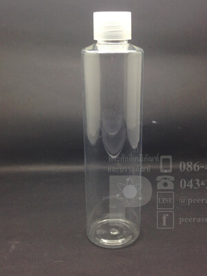 SA250 ml ใส+จุกตัน+ฝาเกลียวใส แพคละ 10 ชิ้น