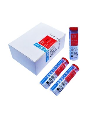 Hematocrit Tube Red Tube 10x100's