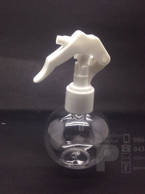 ขวดบอล 150 ml ใส+ฟ็อกกี้ขาว จำนวน 10 ชิ้น