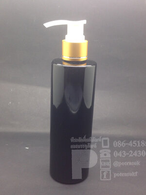 SA250 ml สีดำ+ปั้มทอง แพคละ 10 ชิ้น