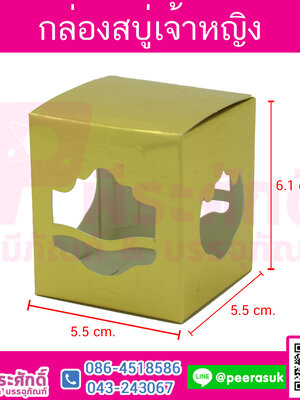 กล่องสบู่เจ้าหญิง