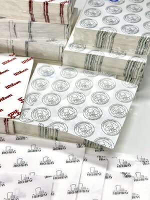 ผลงานกระดาษรองขนม