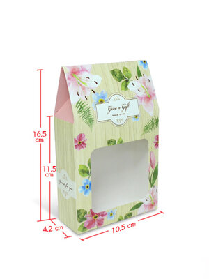 BK68W-003 กล่องจัด Gift set ทรงถุง 4 นิ้ว(20ชิ้น)