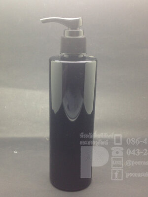 SA250 ml สีดำ+ปั้มดำ แพคละ 10 ชิ้น