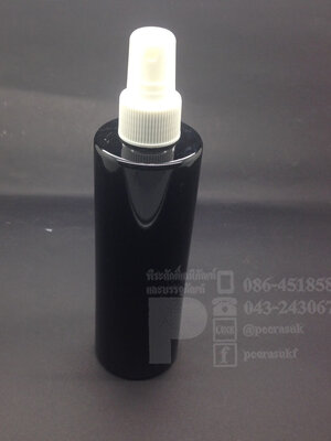 ขวด SA 250 ml สีดำ+สเปรย์ขาว 10 ชิ้น