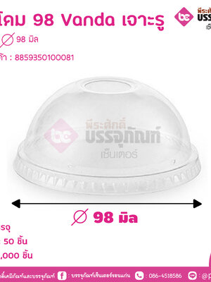 ฝาโดม 98 Vanda เจาะรู