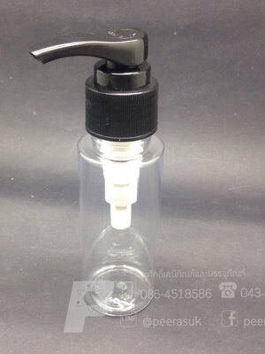 SA60 ml ใส+ปั้มดำ แพคละ 10 ชิ้น