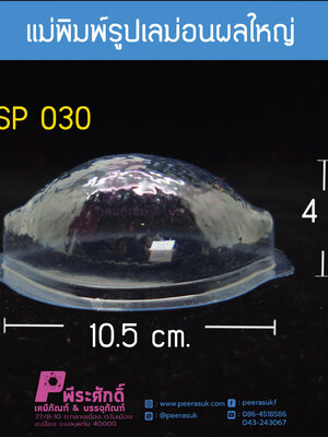 แม่พิมพ์รูปเลม่อนผลใหญ่