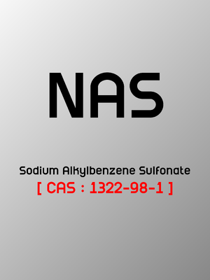 NAS 60% (F50,LAS) ตัวขจัดคราบมัน