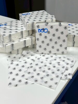 ผลงานกระดาษรองขนม