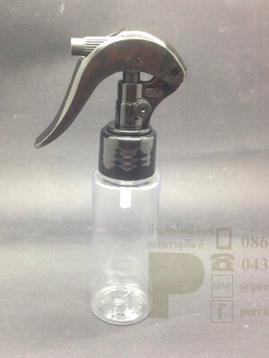 SA60 ml ใส+ฟ็อกกี้ดำ แพคละ 10 ชิ้น