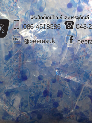 ซิลิก้าเจล(กันชื้น) 1กรัมซอง ลังละ 100,000 ชิ้น