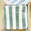 PROMOTION! ของชำร่วยงานศพ ผ้าเช็ดตัวลายริ้ว เนื้อผ้านาโน นุ่มฟู 27x54 นิ้ว ใส่กล่องพ่นทรายสีเงิน คาดริบบิ้น ชุดละ 120.-