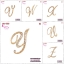 เข็มกลัดติดชุด สวย หรู ดูดี อักษร A-Z น่ารัก ติดเพื่อกันสารพัดเลยจร้าา