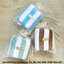 ของชำร่วยแจกงานศพ ผ้าขนหนูเช็ดผม ลายริ้ว ขนแกะ 13"x28" ใส่ถุงผ้าโปร่ง 30.- (ใส่ถุงผ้าติดโบว์ 31.-)