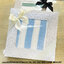 PROMOTION! ของชำร่วยงานศพ ผ้าเช็ดตัวลายริ้ว เนื้อผ้านาโน นุ่มฟู 27x54 นิ้ว ใส่กล่องพ่นทรายสีเงิน คาดริบบิ้น ชุดละ 120.-