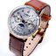 Zeppelin 7039-1 นาฬิกาผู้ชาย Hindenburg Moonphase Quartz Men's Watch
