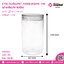 E719 กระป๋องPET 700ml.#GKPE-719 (ฝาเกลียวใส 80มิล)