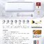เครื่องปรับอากาศ CENTRAL AIR แบบติดผนัง ขนาด 12,300 BTU รุ่น CFW-2JSFE13