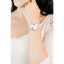 Fossil ES4672 นาฬิกาผู้หญิง Jacqueline Three-Hand Mineral Gray Leather Women's Watch