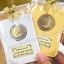 ของชำร่วยงานศพ กระดาษแข็งใส่เหรียญ พร้อม เหรียญ 10.- ร.10 ติดสติ๊กเกอร์ใส่ถุงพลาสติกแก้ว ชิ้นละ 24.- / ถุงผ้า 29.- / ถุงผ้าโบว์ 30.-