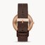 Skagen SKW2971 นาฬิกาผู้หญิง Aaren Naturals Wine Strap Quartz Women's Watch